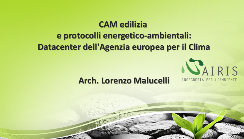 Al via il 1° Ottobre 2019 il seminario patrocinato da Airis ed organizzato da Aess Modena -“Protocolli di sostenibilità per la qualità costruttiva: certificazione Leed e GBC, case history e applicazioni sul territorio”