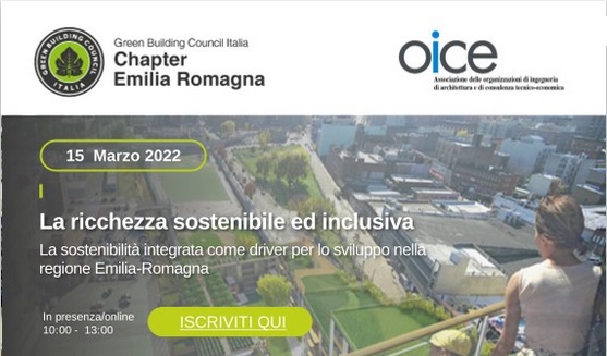 Un evento sulla sostenibilità organizzato da OICE e Chapter Emilia-Romagna: Gildo Tomassetti di Airis introduce il convegno