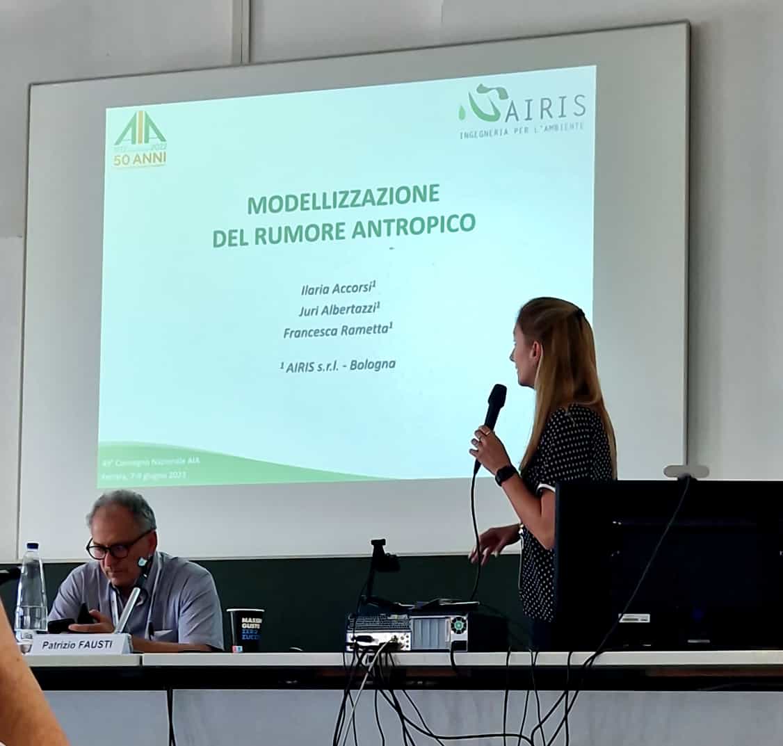 Grande interesse per la presentazione dell’articolo sulla modellazione del rumore antropico