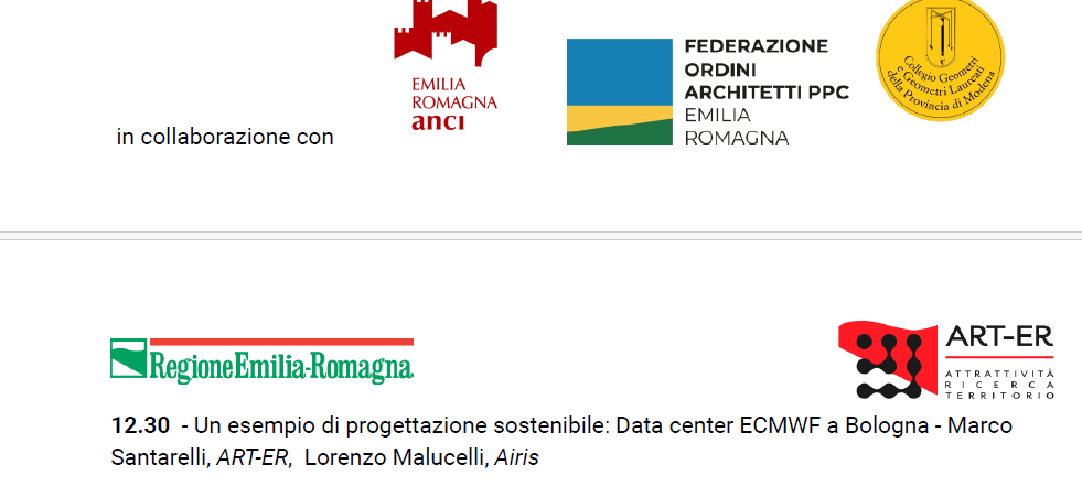 Airis fra i relatori del Corso formativo CAM Edilizia organizzato dalla Regione Emilia-Romagna